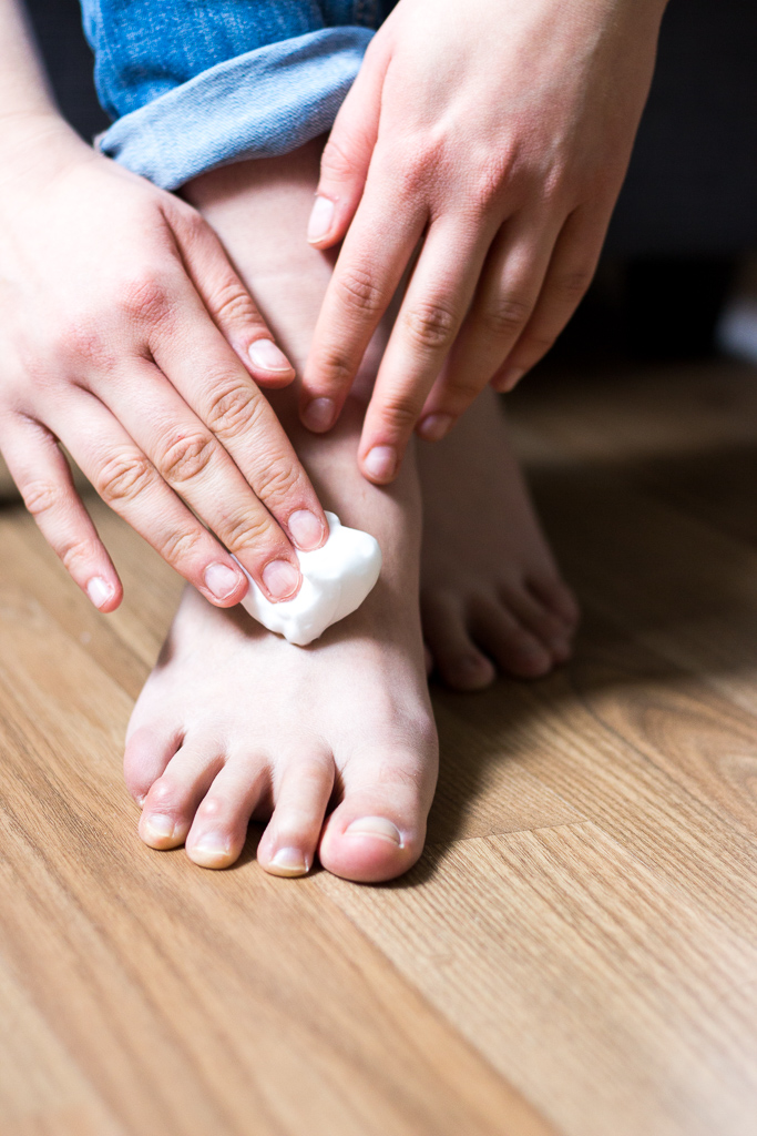 Fußpflege bei Diabetes - einmal eincremen bitte